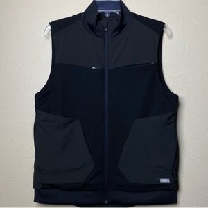 Figs Black Morven Vest - Womens Medium